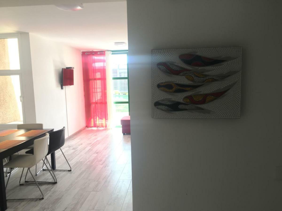 פלאייה דה לאס אמריקס Family Beach Apartment מראה חיצוני תמונה